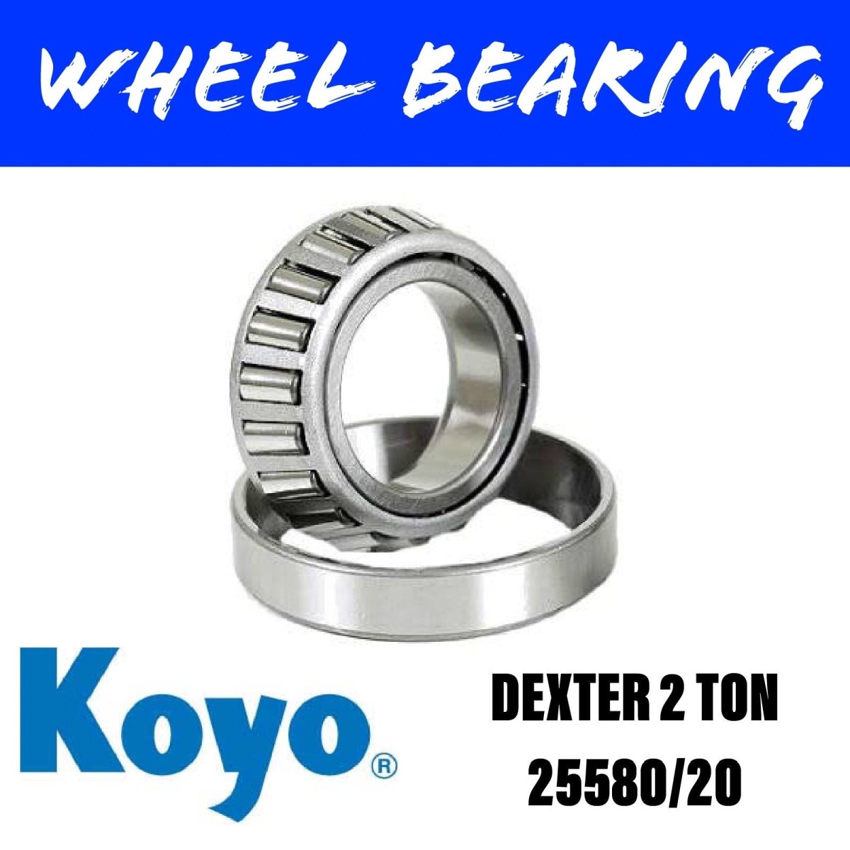 KOYO 25580/20 Wheel Bearing - R&M Trailer Spares25580/20