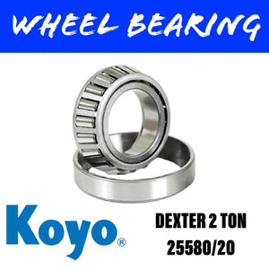 KOYO 25580/20 Wheel Bearing - R&M Trailer Spares25580/20