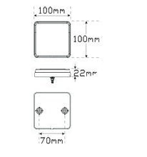 Load image into Gallery viewer, LED AUTOLAMPS 101 SERIES LED Lights - R&amp;M Trailer Spares101BAR2