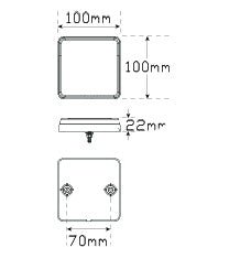 LED AUTOLAMPS 101 SERIES LED Lights - R&M Trailer Spares101BAR2