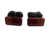 Load image into Gallery viewer, LED AUTOLAMPS 149 SERIES LIGHTS with 10 Metre Cables - R&amp;M Trailer Spares149BARLP2/10