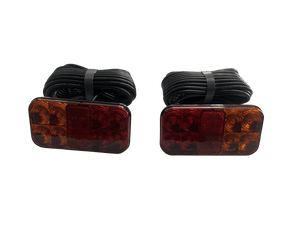 LED AUTOLAMPS 149 SERIES LIGHTS with 10 Metre Cables - R&M Trailer Spares149BARLP2/10