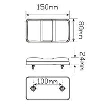 Load image into Gallery viewer, LED AUTOLAMPS 150 Series LED Lights - R&amp;M Trailer Spares150BAR2