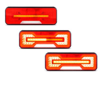 Load image into Gallery viewer, LED AUTOLAMPS 284ARWM - 2 Sequential LED Light Lights with Reverse Light Pair - R&amp;M Trailer Spares284ARWM - 2