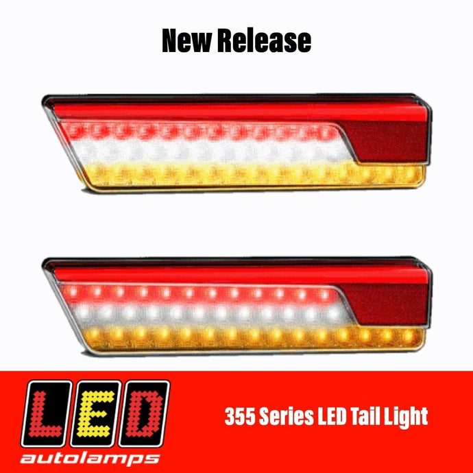 LED AUTOLAMPS 355 Series LED Tail Lights - R&M Trailer Spares355ARWM - 2