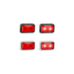 LED AUTOLAMPS 58 SERIES RED LED Marker Light - R&M Trailer Spares58RM
