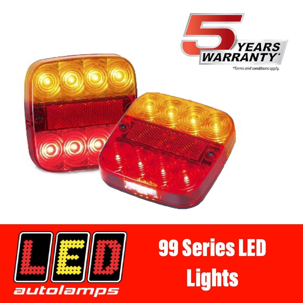 LED AUTOLAMPS 99 Series LED Lights - R&M Trailer Spares99ARL2
