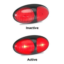 Load image into Gallery viewer, LED AUTOLAMPS Red Marker Lamp Easy Fit 3M Tape 5 Year Warranty - R&amp;M Trailer Spares37RM