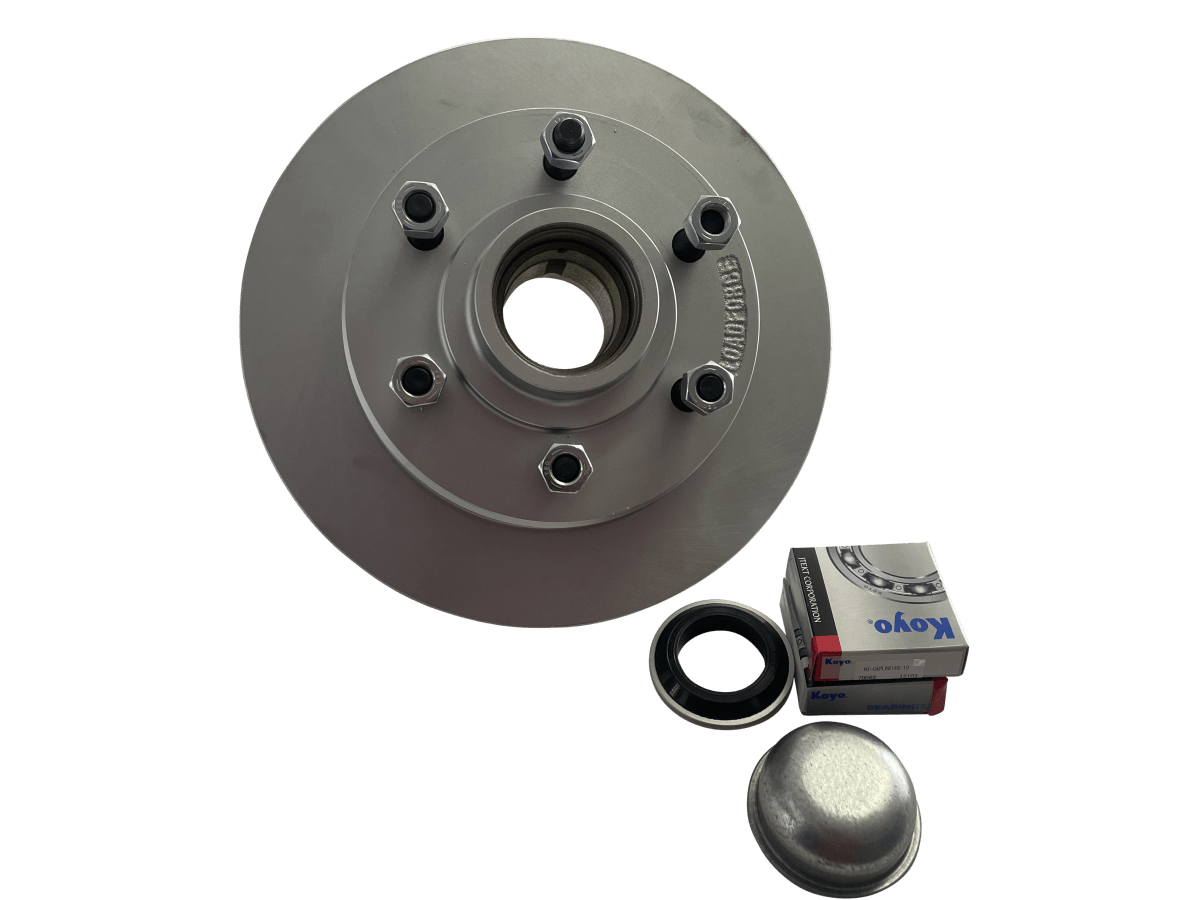 LoadForce 12″ 6‑Stud Disc Hub DH58LPG – Japanese Parallel Bearings – R ...
