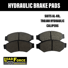 Load image into Gallery viewer, LOADFORCE HYDRAULIC BRAKE PADS Suit AL - KO, Trojan - R&amp;M Trailer SparesDPTA300
