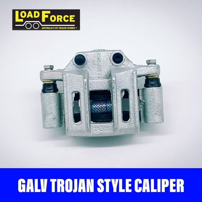 LOADFORCE TROJAN STYLE BRAKE CALIPER WITH S/S PISTON - R&M Trailer SparesTA300