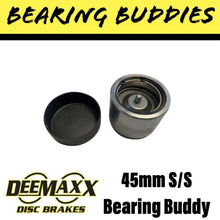 Load image into Gallery viewer, STAINLESS STEEL Bearing Buddy Suit 45MM Hub - R&amp;M Trailer SparesBP - 45 - DX