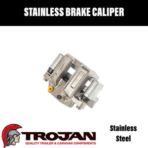 Trojan Stainless Steel Brake Caliper - R&M Trailer Spares993483