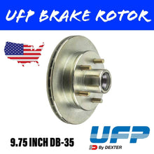 Load image into Gallery viewer, UFP 9.75 INCH Integral Brake Rotor - R&amp;M Trailer SparesDH34FDUS1.8