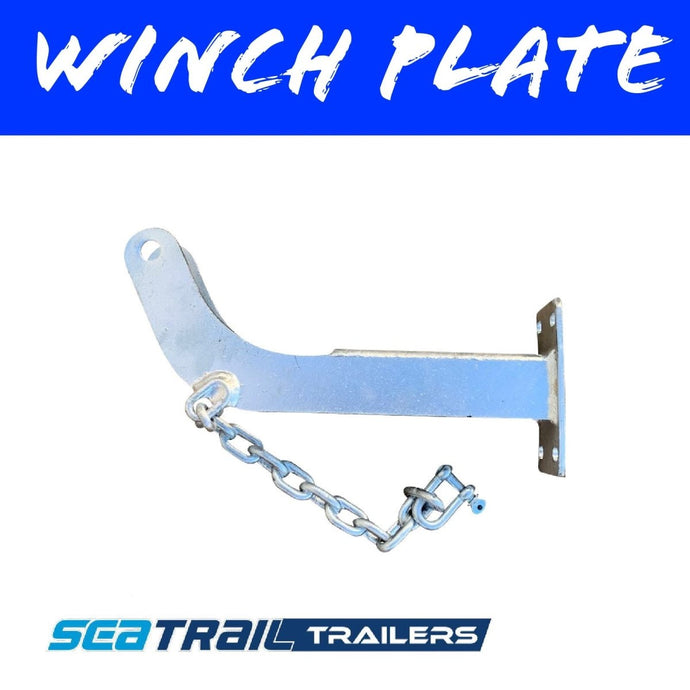 WINCH PLATE SUIT 50 TO 75MM Winch Posts - R&M Trailer SparesSWPLATE